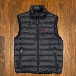 Ralph Lauren Dark Blue Quilted Vest